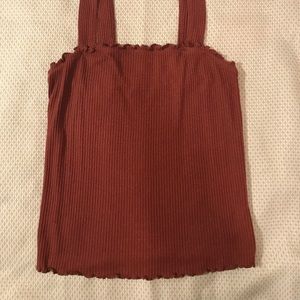 Burgundy American Eagle Top